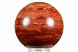 Polished Snakeskin Jasper Sphere - Western Australia #371102-1